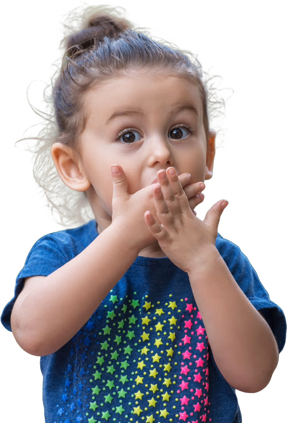 Little Girl with hands on her hips